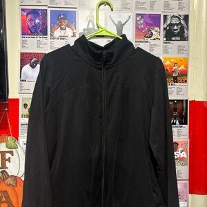 Xersion Black Lightweight Shirt Jacket